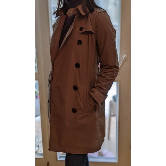 Burberry Brit Balmoral Packaway Hooded Shell Trench Coat in Natural Lyst (SZ 2) - Picture 14 of 16